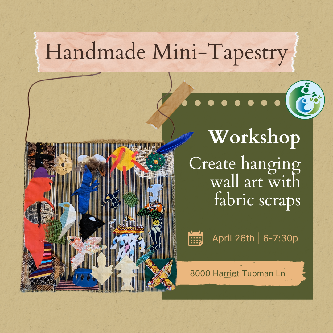 Handmade MiniTapestry The Community Ecology Institute