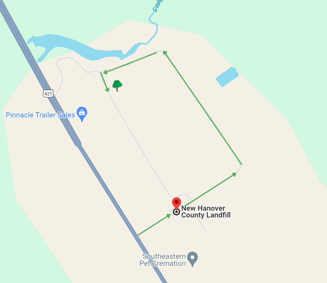 Trees4Trash Landfill Brush Cleanup 1.13.2024 Plastic Ocean Project, Inc.