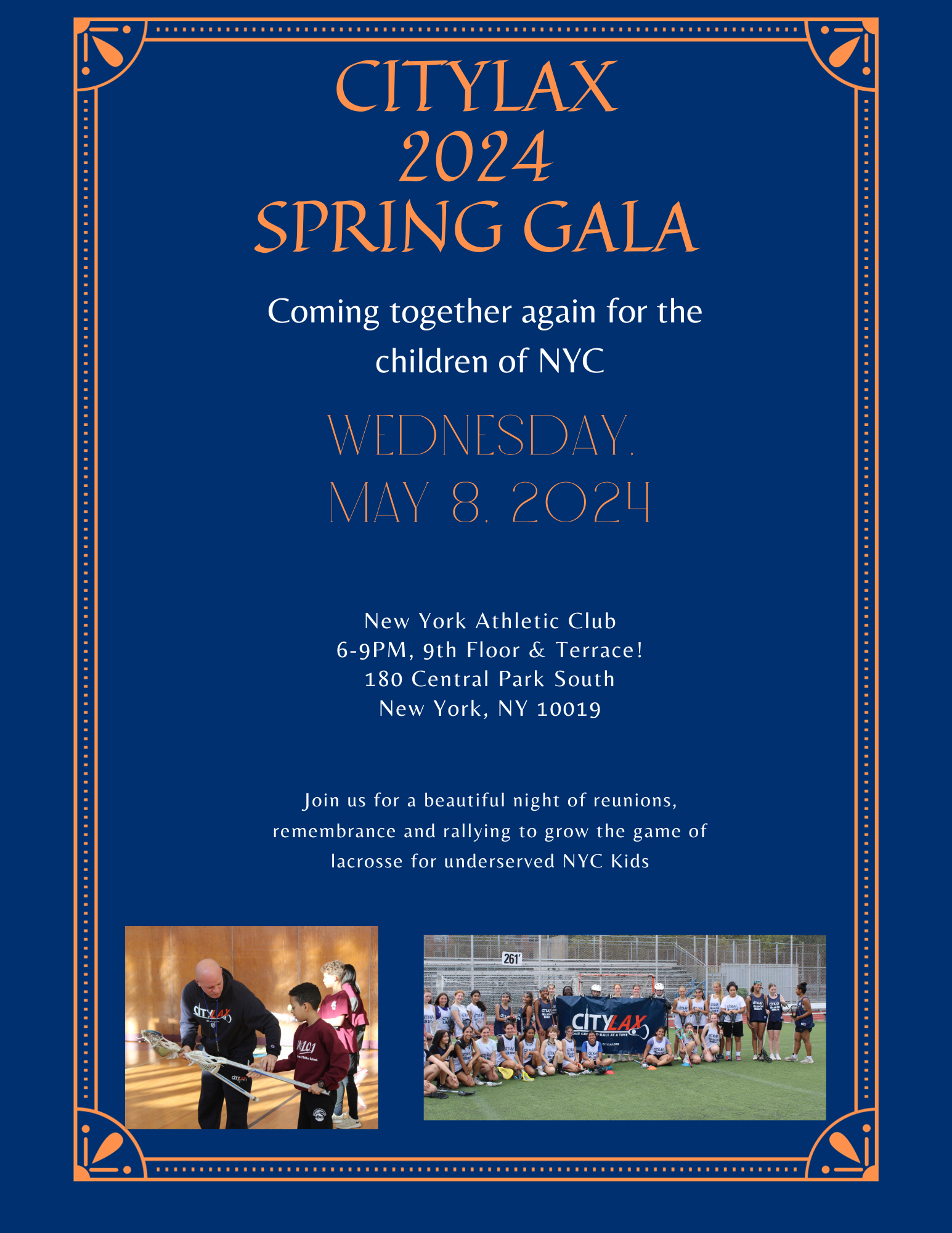 CityLax 2024 Spring Gala CityLax, Inc.