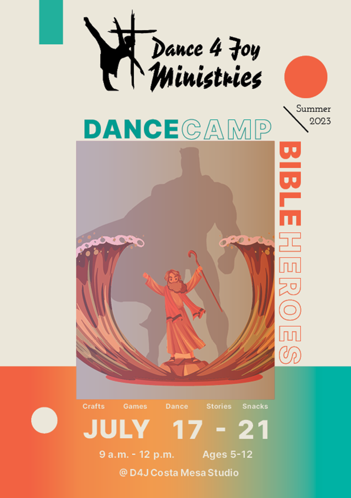 Bible Heros Summer Camp Dance 4 Joy Ministries